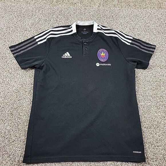 adidas Other - Adidas Chicago Fire Primegreen Shirt Mens Large Black Short Sleeve